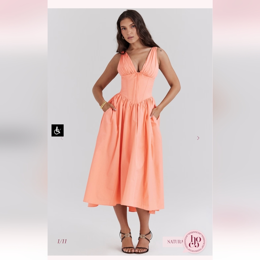 Emmelina Corset Bodice Cocktail Dress House OF CB